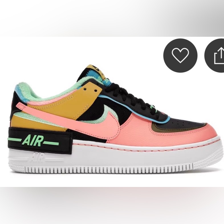 Nike Air Force 1 Low Shadow Solar Flare Atomic Pink